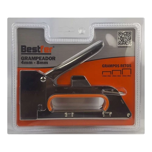Grampeador pistola profissional 4/8mmm Bestfer Grampeador pistola profissional 4/8mmm Bestfer