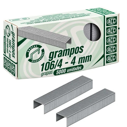 Grampo 106-4 com 5000 galvanizado Grampo 106-4 com 5000 galvanizado