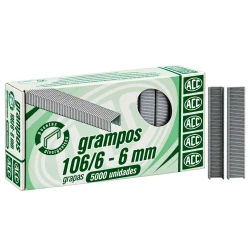 Grampo 106/6 com 5000 galvanizado ACC