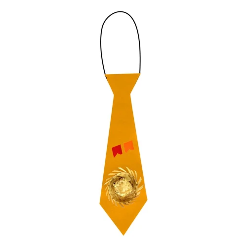 Gravata junina feltro adulto 26cm