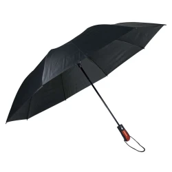 Guarda chuva pequeno dobrável automático preto