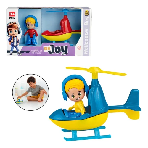 Helicoptero com boneco BS Toys Helicoptero com boneco BS Toys