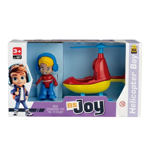 Helicoptero com boneco BS Toys Helicoptero com boneco BS Toys
