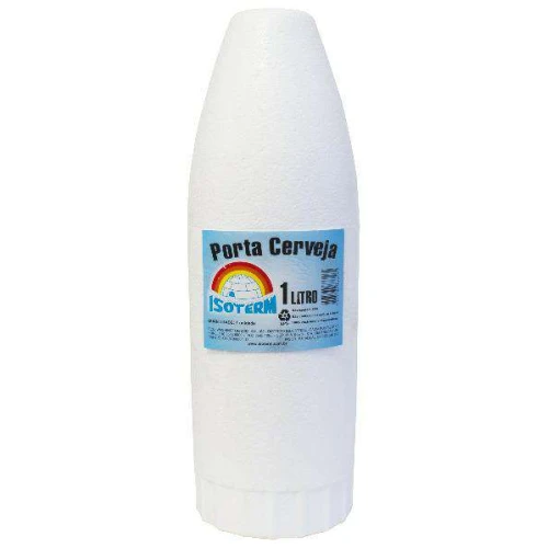 Isopor para garrafa cerveja 1 litrão Isopor para garrafa cerveja 1 litrão