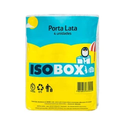 Isopor para latinhas 350ml com 04 unidades