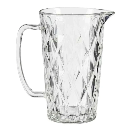 Jarra de vidro 01 litro Diamante Clear Class Home