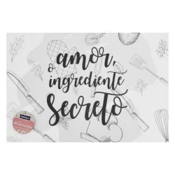 Jogo americano para mesa pvc com 01 unidade 30x45cm sortido