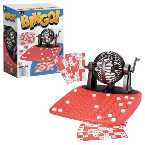Jogo Super Bingo com 48 cartelas Jogo Super Bingo com 48 cartelas