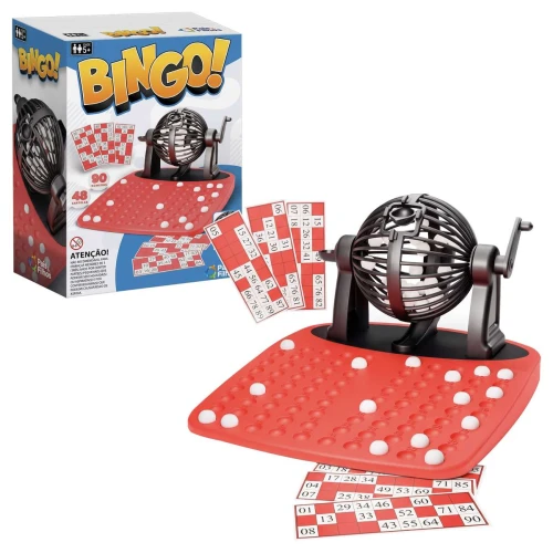 Jogo Super Bingo com 48 cartelas