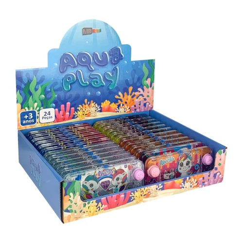 Jogo aquaplay power argolas uicórnio MbTech