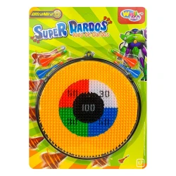 Jogo de dardos score colors 28cm com 5 peças Wellmix