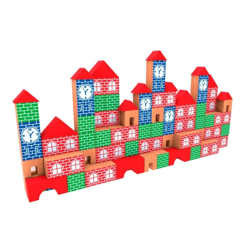 Jogo de montar pequeno engenheiro com 100 peças GGBplast Jogo de montar pequeno engenheiro com 100 peças GGBplast