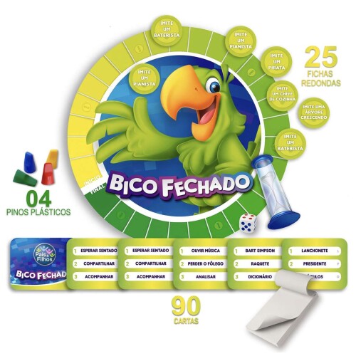 Jogo educativo Bico Fechado Jogo educativo Bico Fechado