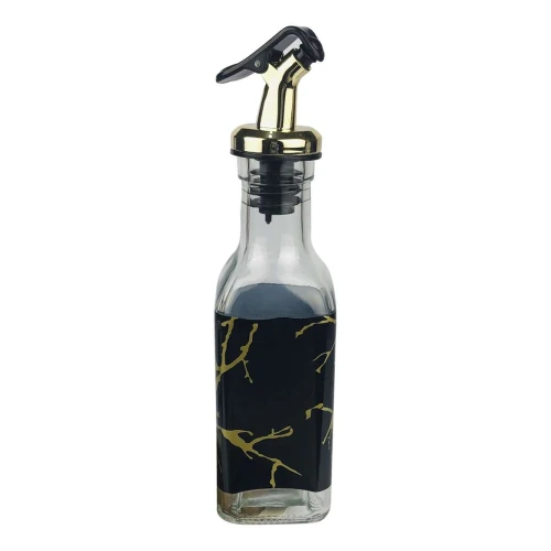 Jogo galheteiro de vidro 5 peças decorado Jogo galheteiro de vidro 5 peças decorado