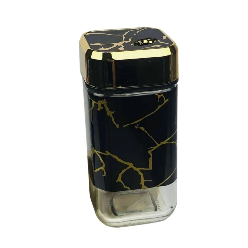 Jogo galheteiro de vidro 5 peças decorado Jogo galheteiro de vidro 5 peças decorado