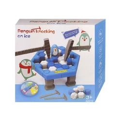 Jogo tabuleiro pinguin on ice 33 peças