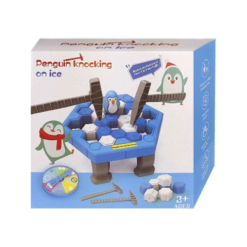 Jogo tabuleiro pinguin on ice 33 peças