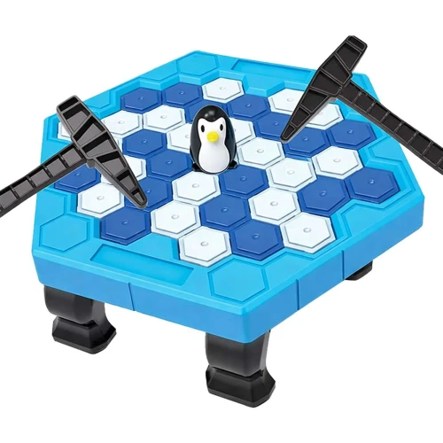 Jogo tabuleiro pinguin on ice 33 peças
