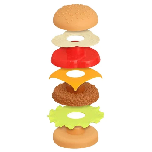 Kit comidinha mini burguer 02 peças Etitoys