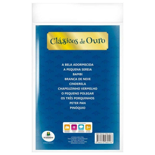 Kit livros de história Clássicos de ouro com 10 livros BrasiLeitura