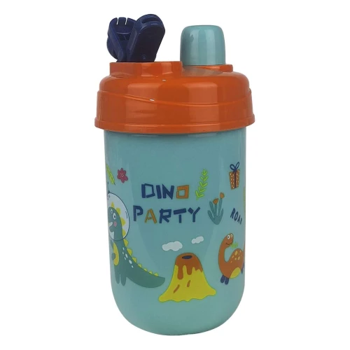 Kit marmita infantil com copo 600ml decorados