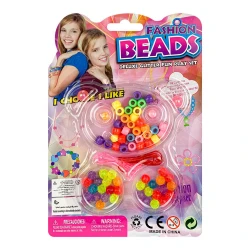 Kit miçangas com 72 peças