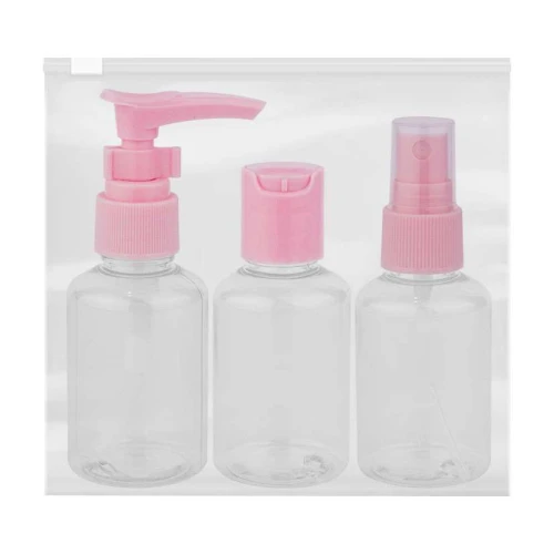 Kit para viagem plástico 03 peças sortido Tokyo Design
