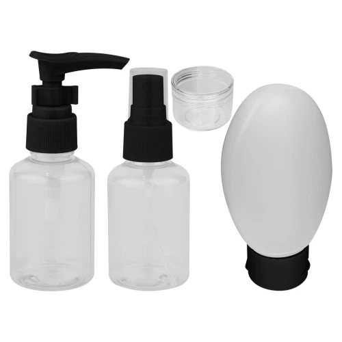 Kit para viagem plástico sortido 4 peças Tokyo Design