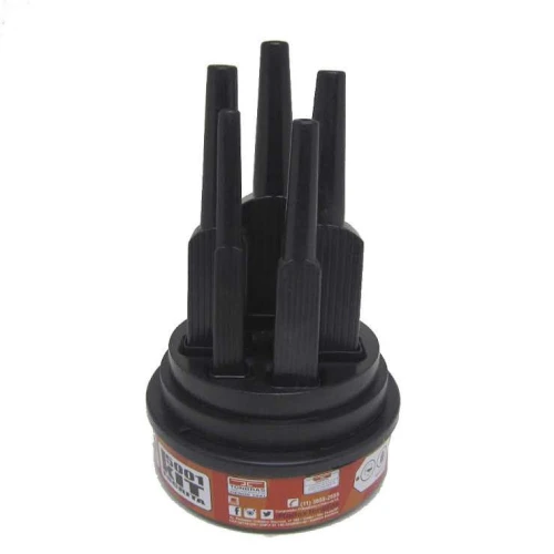 Kit pincel escrita Profissional 05 pincéis Radex