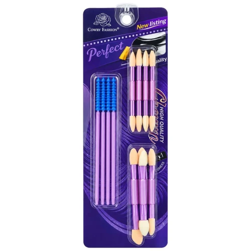 Kit pincel para maquiagem com 11 unidades Virtus