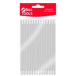 Lacre plástico branco 30cm com 40 peças Lacre plástico branco 30cm com 40 peças