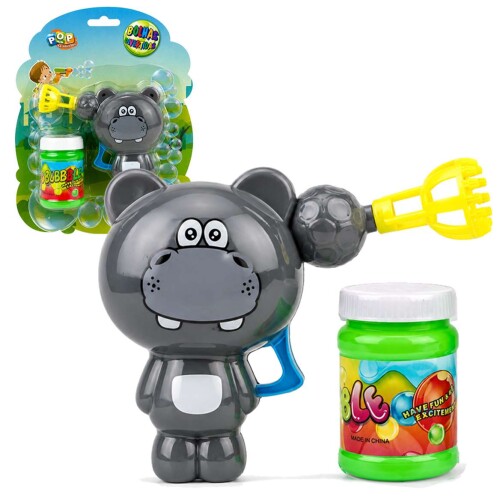 Lança bolhas de sabão bichinhos com refil Pop Brinquedos Lança bolhas de sabão bichinhos com refil Pop Brinquedos