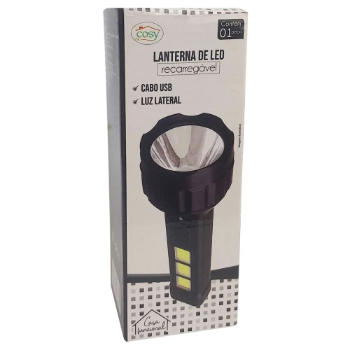 Lanterna de led recarregável usb cosy Lanterna de led recarregável usb cosy