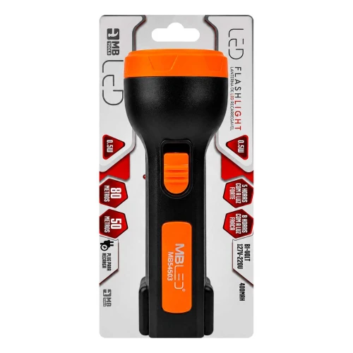 Lanterna led recarregável bivolt MbTech