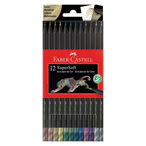 Lápis de cor Faber supersoft diversos