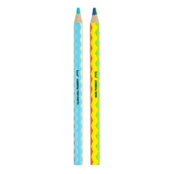Lápis de cor jumbo rainbow pastel/neon com 02 unidades blister