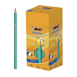 Lapís de escrever bic verde 72 unidades