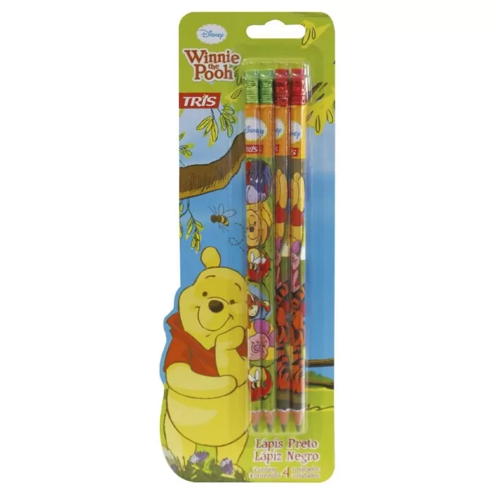 Winnie the Pooh トレイ 鉛筆 プー＆ピグレット&ルー鉛筆