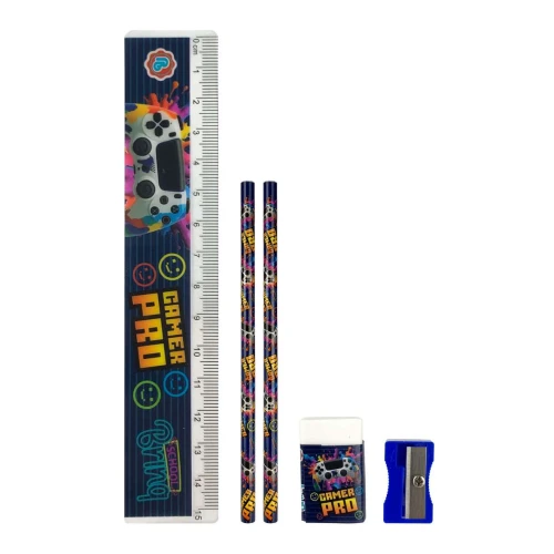 Lápis de escrever kit com 05 peças sortidos Polibrinq Lápis de escrever kit com 05 peças sortidos Polibrinq