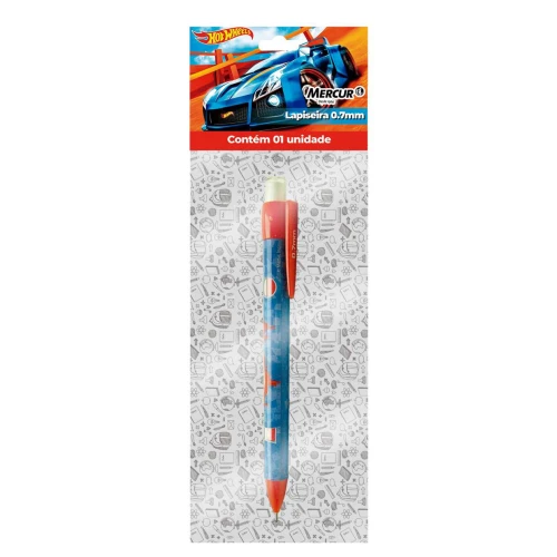 Lapiseira 0.7 Hot Wheels blister