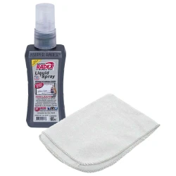 Limpador para quadro branco spray 60ml com flanela Radex