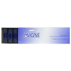 Linha retroz azul marinho ref 1282 com 10 unidades Magna corrente