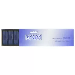 Linha retroz azul royal ref 1256 com 10 unidades Magna corrente