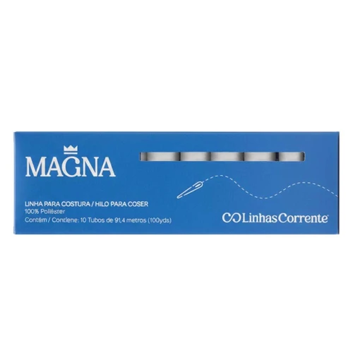 Linha retroz branco ref 000B com 10 unidades Magna corrente Linha retroz branco ref 000B com 10 unidades Magna corrente