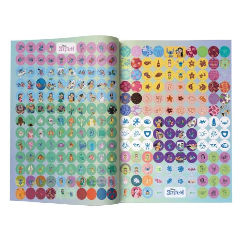 Livro de atividades Stitch com 500 adesivos Culturama