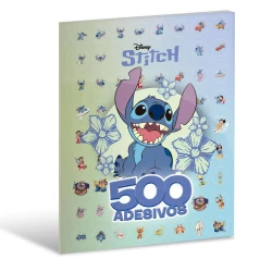 Livro de atividades Stitch com 500 adesivos Culturama