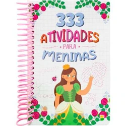 Livro de atividades meninas 333 atividades espiral