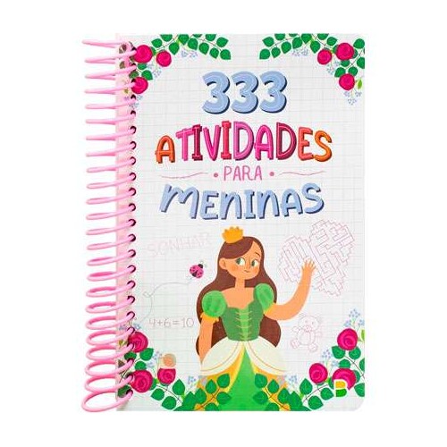 Livro de atividades meninas 333 atividades espiral