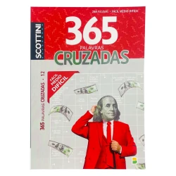 Livro palavras cruzadas 365 diretas 288 páginas