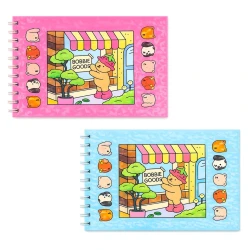 Livro para colorir Bobbie Goods com 50 páginas 180g com acetato